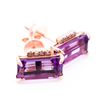 Image 2 : 14K Rose Gold 3.10ctw Amethyst & Natural Diamond Earrings Effy