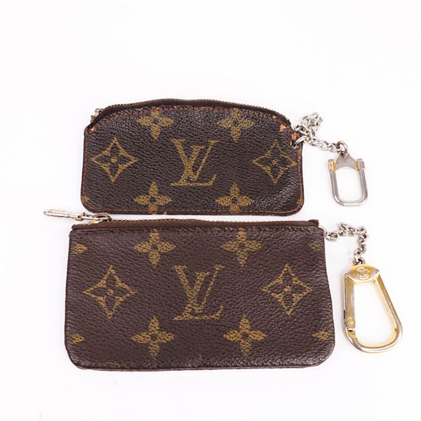 Louis Vuitton Monogram Coin Case set of 2