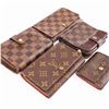 Image 2 : Louis Vuitton Wallet Set of 5 in Used Condition, Damier, LV Monogram, etc.