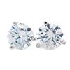 Image 2 : 14KWG 2.00ctw Round Brilliant Diamond Stud Earrings Lab