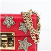Image 5 : Gucci Red Leather Gold Hardware Padlock Mini Bag Limited Edition