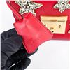 Image 7 : Gucci Red Leather Gold Hardware Padlock Mini Bag Limited Edition
