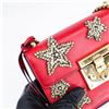 Image 8 : Gucci Red Leather Gold Hardware Padlock Mini Bag Limited Edition