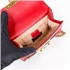 Image 9 : Gucci Red Leather Gold Hardware Padlock Mini Bag Limited Edition