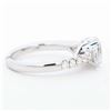 Image 3 : 10KWG 2.00ctw Lab Grown Oval Cut Diamond Ring E-F VS, 7.25
