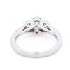 Image 4 : 10KWG 2.00ctw Lab Grown Oval Cut Diamond Ring E-F VS, 7.25
