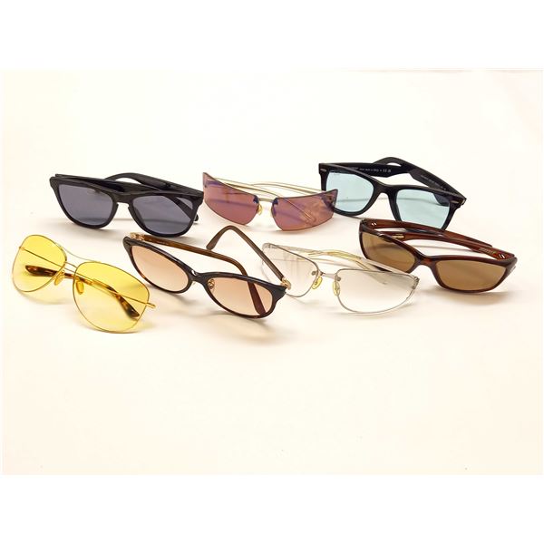 Sunglasses 7-Piece set: Prada (2) / Celine Dion / Oakley / Ray-Ban / Zeal / Hydrogen