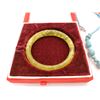 Image 2 : Turquoise/Crystal/Jade? Bangle etc. Natural Stone Accessory Set, Bangle with Box