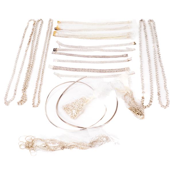 553 Grams Of Sterling Silver Jewelry, Vintage to New