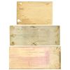 Image 2 : British Guiana Bank, 3 Proof Exchanges or Certificates of Deposit,  ca.1843 to 1907