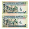 Image 2 : Iran. Bank Markazi Iran, ND (1982), Sequential Pair of Issued Banknotes.