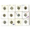 Image 1 : U.S. Roosevelt Clad Proof Dime Collection, 1968 and 1969, Group of 12