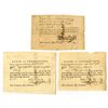 Image 1 : CT. Connecticut Pay-Table Office, 1782, Tax Warrant Trio.