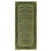 Image 2 : Illinois. Pond's Bitters Co. "Bank of Prosperity" Advertising Note, ND (1880-1900s).