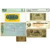 Image 1 : Obsolete Banknote and Advertising Note Assortment, 1815 to 1911.
