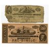 Image 1 : Virginia. Confederate States of America, Issued 1862, $2, & 1880-90s Advertising Note for Morse's In