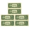 Image 2 : MO., U. S.  F.R.N., $1, Series 1981, Fr.# 1911J, Uncut Banknote Trio.