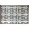 Image 2 : U.S. Federal Reserve Notes, $1, Series 1981, Collection of Uncut Sheets of Banknotes.