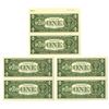 Image 2 : IL., U. S.  F.R.N., $1, Series 1981A, Fr.# 1912G, Uncut Banknote Trio.
