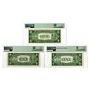 Image 2 : U. S. Silver Certificates, $1, Series 1935, 1935A & 1935C, Issued Banknote Trio.