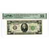 Image 1 : NY. U.S., F.R.N., $20, Series of 1934B, Fr.# 2056B, Issued Banknote.