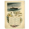 Image 1 : C.A. Browning & Co, Importers of Millinery Goods, 1890, Promotional Calendar