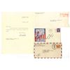 Image 1 : Military Notable Autographs on Signed Envelopes and Letters, ca.1943 to 1955