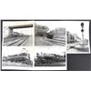 Image 1 : Locomotive Photographs, Mid-20th Century, Group of 5 Steam and Electric Types.