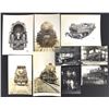Image 1 : Steam Locomotive Builder and Shop Photographs, Including Frontal Portraits and Roundhouse Scenes, ca