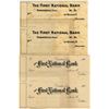 Image 1 : Texas. Texas Banks Uncut Specimen Check Pairs, ca.1900-1909