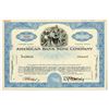 Image 1 : American Bank Note Co. ca. 1940-50s Specimen Stock Certificate