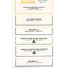Image 2 : ABNC, Hawaii, 1993 Reprint Proof Stamp Souvenir Card Collection of 10 Sets of 6 Different Proofs.