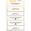 Image 2 : ABNC, Hawaii, 1993 Reprint Proof Stamp Souvenir Card Collection of 5 Sets of 6 Different Proofs.