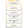 Image 1 : ABNC, Hawaii, 1993 Reprint Proof Stamp Souvenir Card Collection of 10 Sets of 6 Different Proofs.