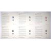 Image 1 : ABNC, New York City Postmaster's Provisional 150th Anniversary Souvenir Card Set of 6 Different Colo
