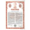 Image 1 : Republic of Bolivia, 1969 Specimen Certificate of Debt/Bond