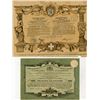 Image 1 : Netherlands Issued Bond and Lottery Ticket, 1888 & 1894