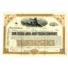 Image 1 : CA. San Diego Land and Town Co., 1901, I/U Stock Certificate.