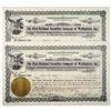 Image 1 : CT, First National Securities Co. of Wallingford, Inc., 1934 I/U Stock Certificate Pair