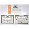 Image 1 : DE. Banking & Insurance Stock Certificate Trio, 1970 to 1997