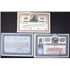 Image 1 : Insurance Company Stock Certificate Trio, ca. 1900-40s
