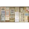 Image 1 : Financial and Banking Stock Collection of Issued Certificates, ca. 1900 to 1950s