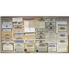 Image 1 : Financial and Banking Stock Collection of Issued Certificates, ca. 1900 to 1950s