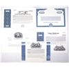 Image 1 : Financial Proof & Progress Proof Stock Certificate Collection, ca. 1970s-2000s
