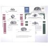 Image 1 : Retail Proof & Progress Proof Stock Certificate Collection, ca. 1980 to 2000