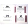 Image 2 : Retail Proof & Progress Proof Stock Certificate Collection, ca. 1980 to 2000