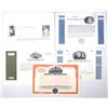 Image 1 : Fashion and Storage Proof & Progress Proof Stock Certificate Collection, ca. 1980 to 2000