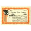 Image 1 : Nicaragua Mining Co., 1920, I/U Stock Certificate.