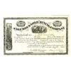 Image 1 : SD. Columbus Gold Mining Company of the Black Hills, 1880, I/U Stock Certificate.