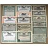 Image 2 : Collection of Issued Stock Certificates, ca.1920s to 1940s